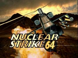 Nuclear Strike 64 Title Screen